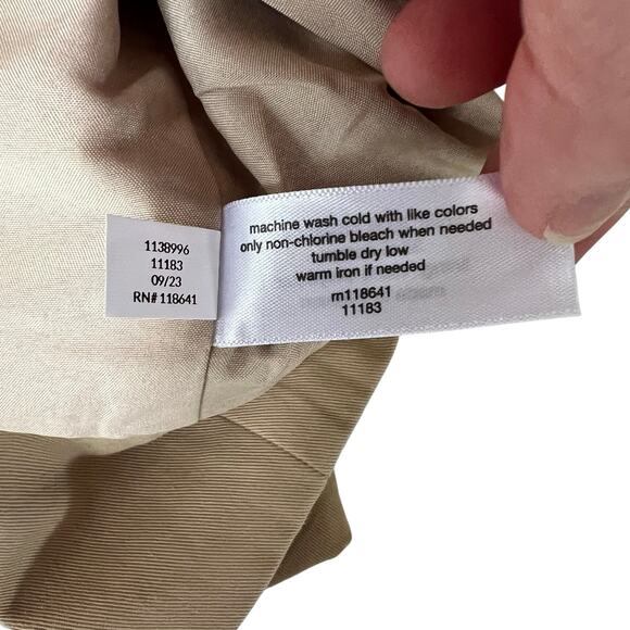 Lane Bryant Khaki Cape Coat Poncho Jacket Size 14/16 New With Tags - Picture 9 of 11